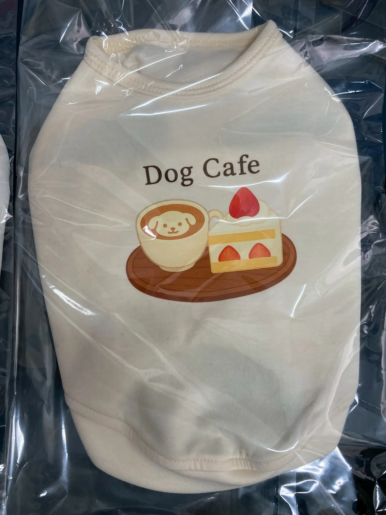 インクジェットプリントで犬服